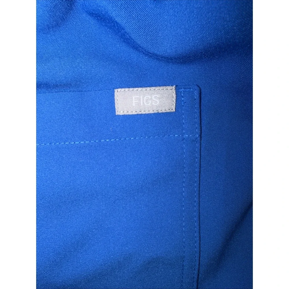 Figs Pisco Scrub Pants Men Size Med  Tall Royal Blue FM4500T Medical Work RN 33